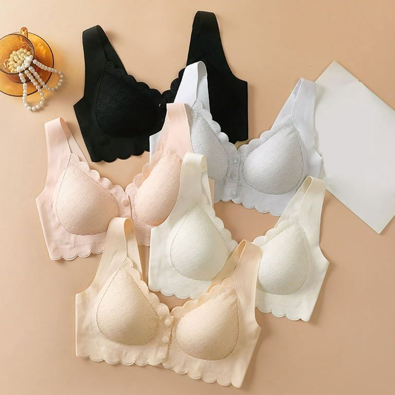 Front Closure Padded Bra