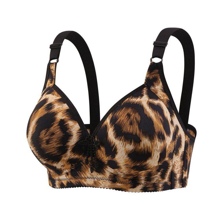 Cheeta Print Foam Bra