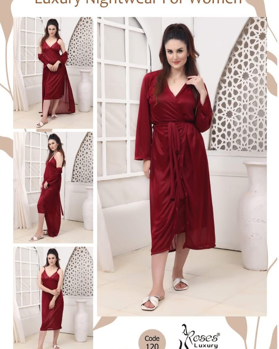 2 Piece Nighty (Shamiz + Gown)