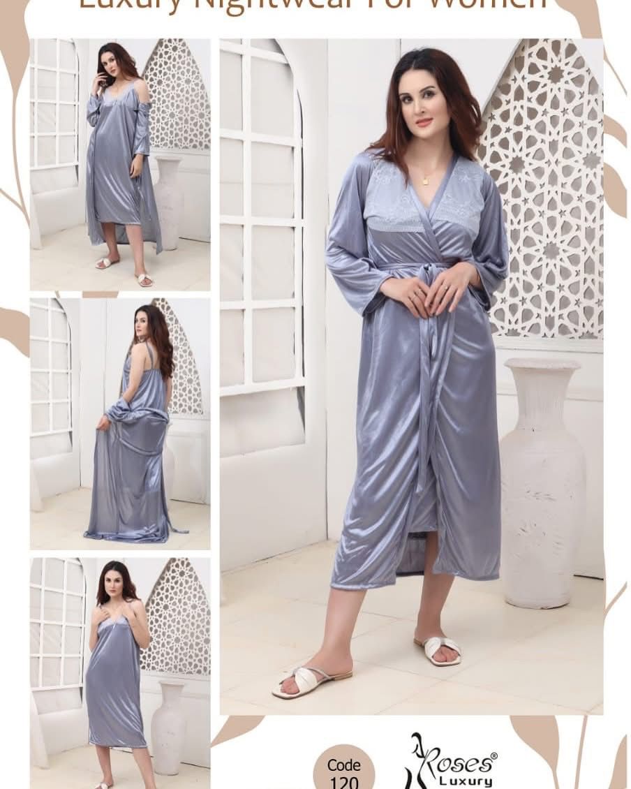 2 Piece Nighty (Shamiz + Gown)