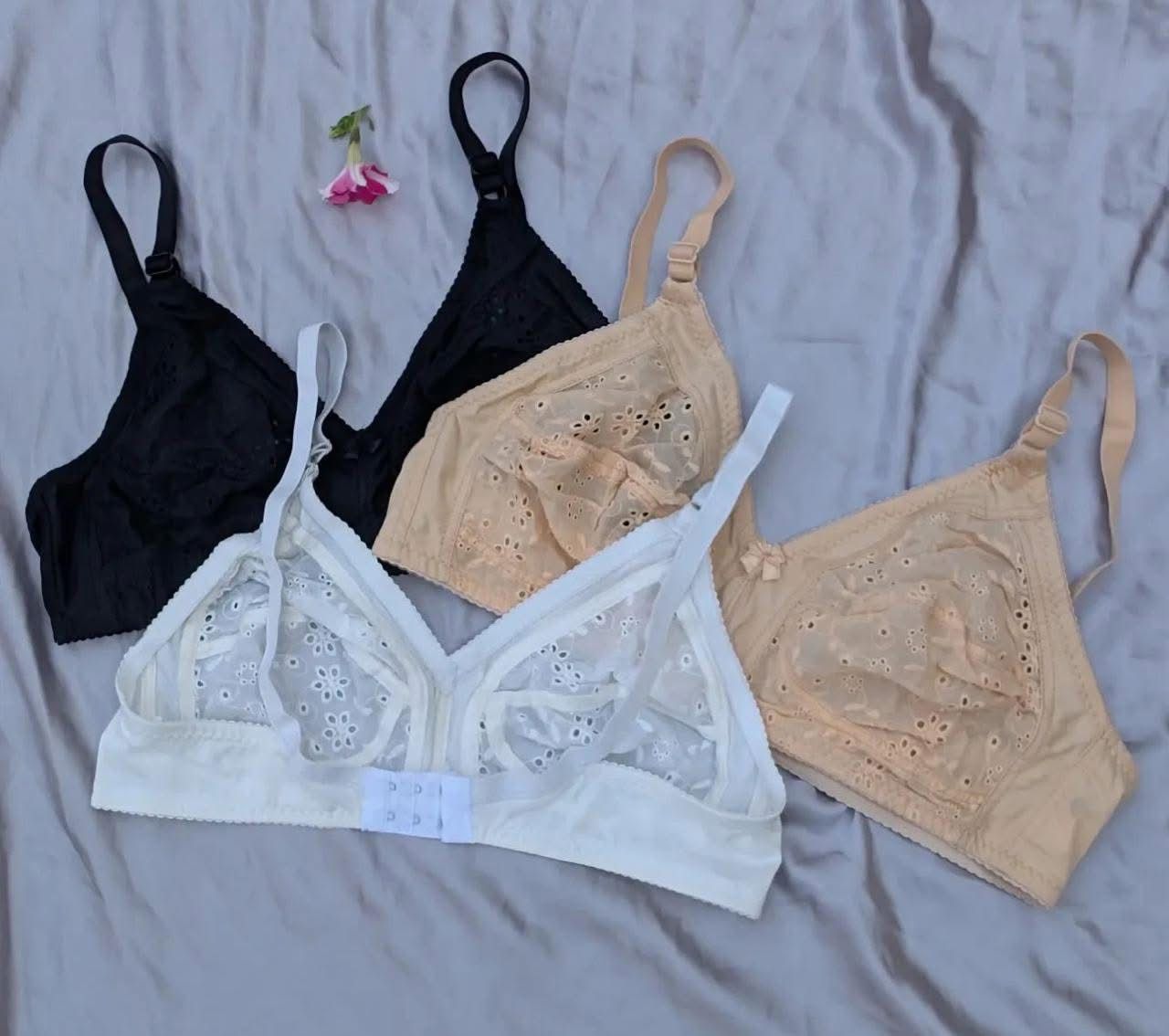 Fancy Chicken Cotton Bra