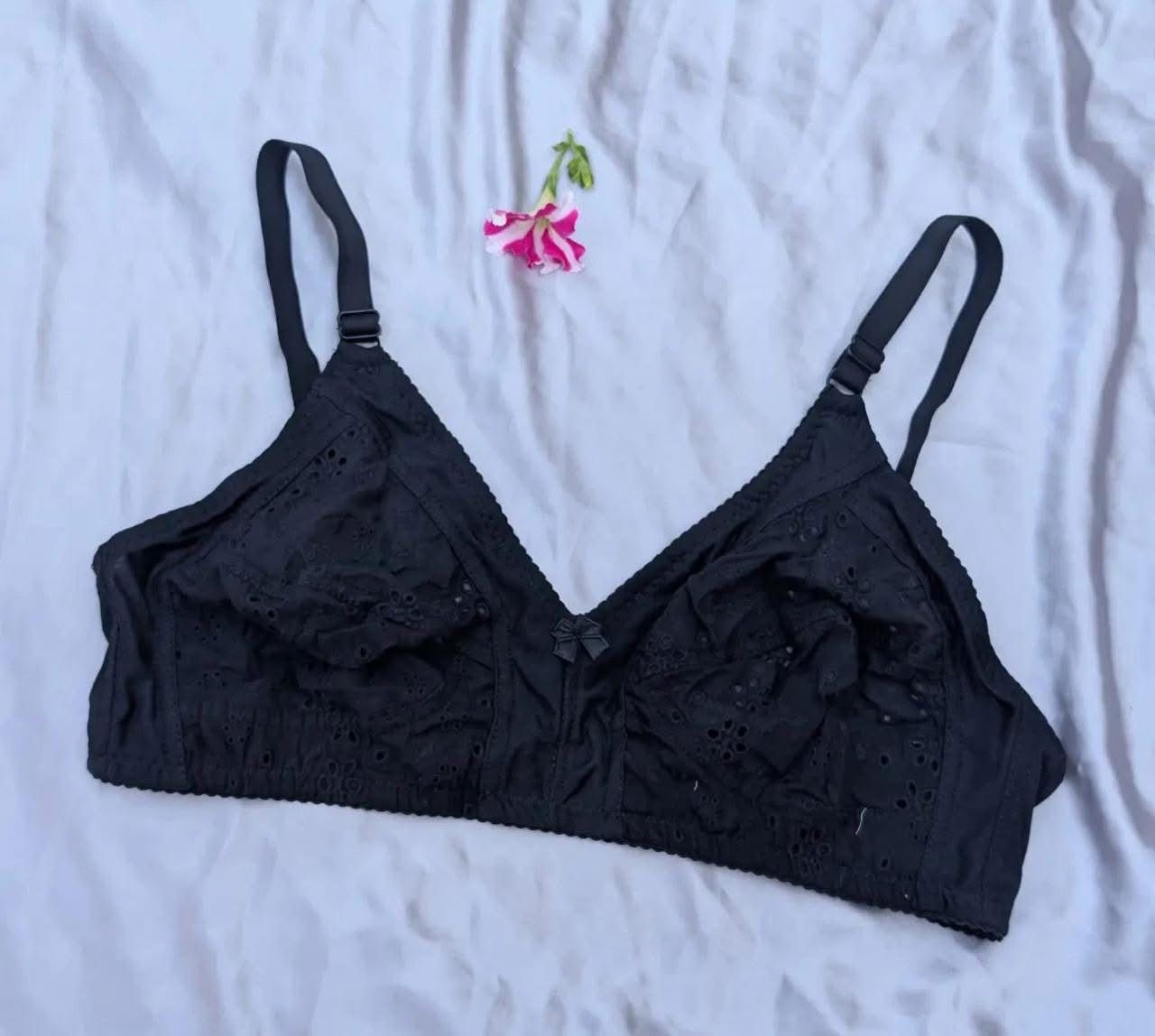 Fancy Chicken Cotton Bra